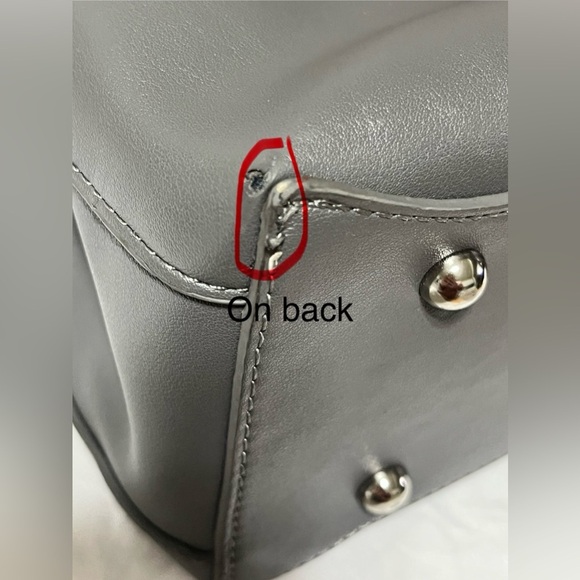 Charming Charlie Gray Purse Handbag with 2 straps, Preloved. - Picture 11 of 16